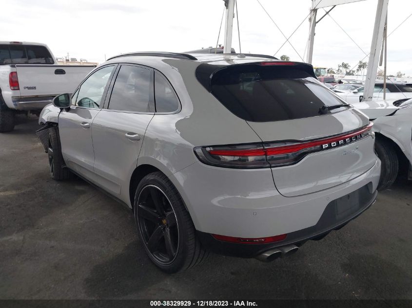 2021 Porsche Macan S VIN: WP1AB2A54MLB32556 Lot: 38329929