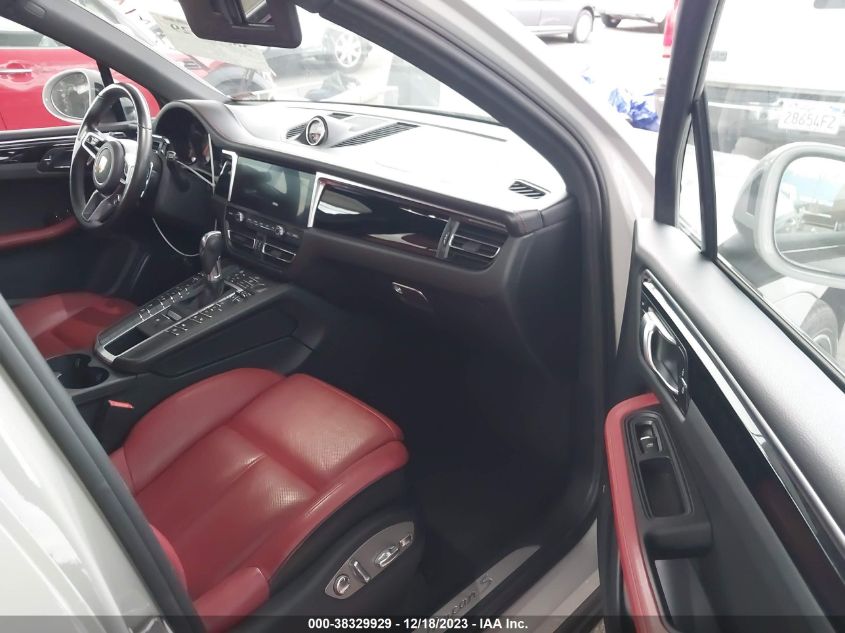 2021 Porsche Macan S VIN: WP1AB2A54MLB32556 Lot: 38329929