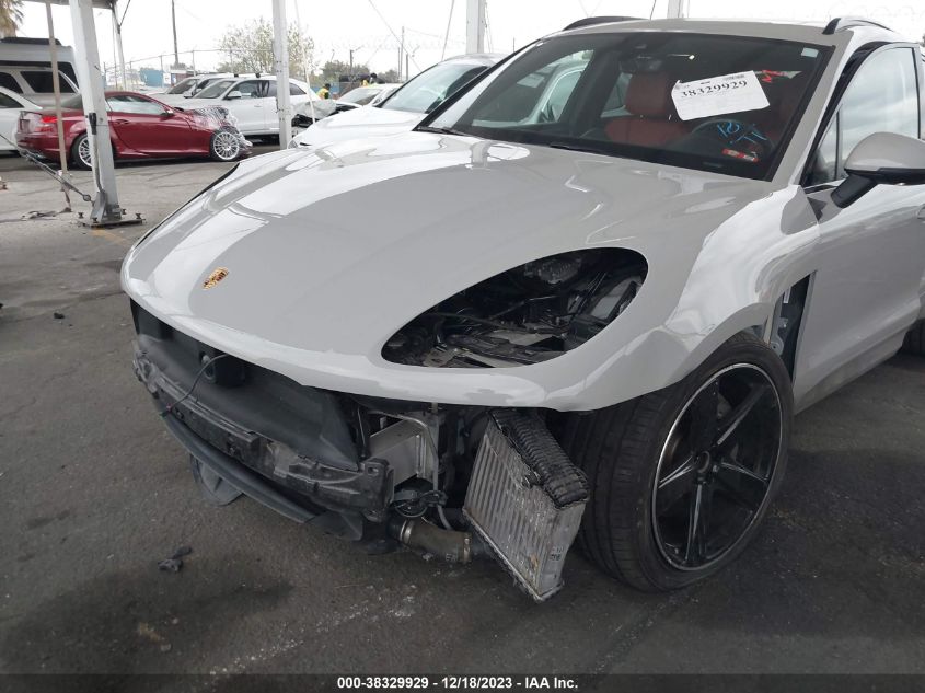 2021 Porsche Macan S VIN: WP1AB2A54MLB32556 Lot: 38329929