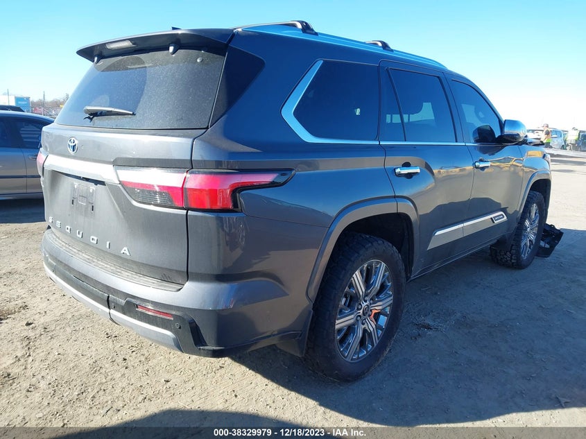 2024 Toyota Sequoia Capstone VIN: 7SVAAABA0RX022796 Lot: 38329979