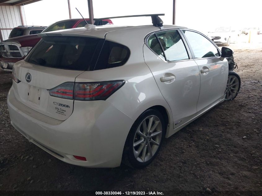 JTHKD5BHXC2109893 2012 Lexus Ct 200H Premium