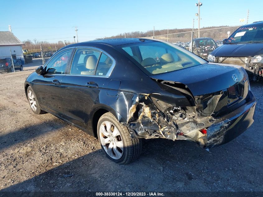 2008 Honda Accord 2.4 Ex-L VIN: 1HGCP268X8A060554 Lot: 38330124