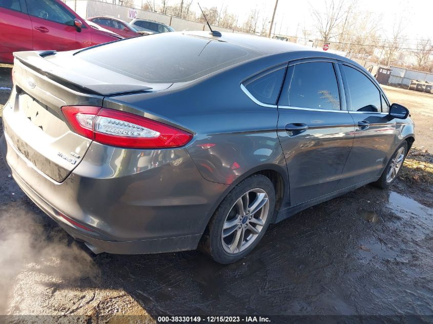 3FA6P0LU6FR215630 2015 Ford Fusion Hybrid Se