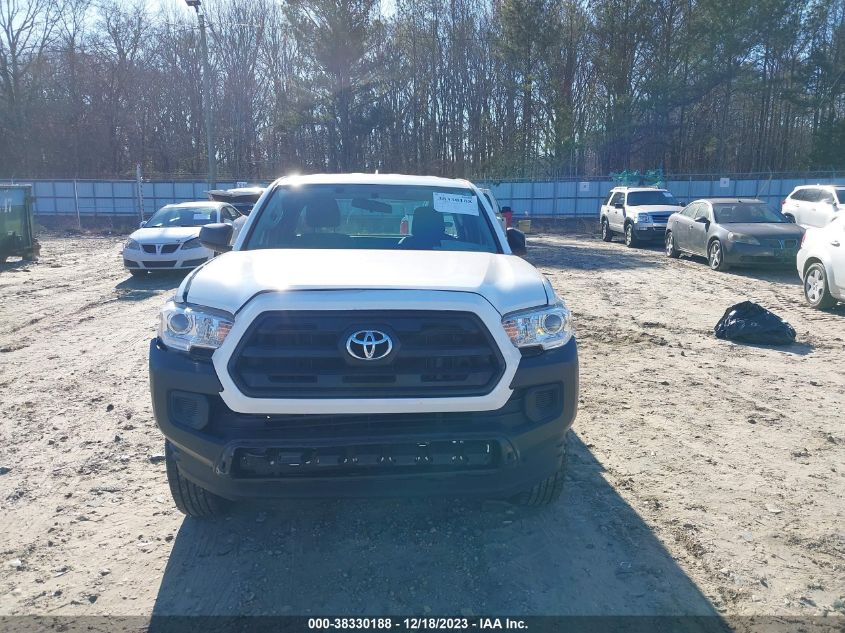 2017 Toyota Tacoma Sr VIN: 5TFRX5GN6HX081462 Lot: 38330188