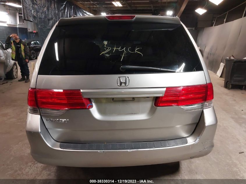 2008 Honda Odyssey Ex-L VIN: 5FNRL38778B060257 Lot: 38330314