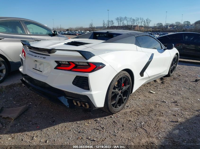 2022 Chevrolet Corvette Stingray Rwd 2Lt VIN: 1G1YB2D43N5142464 Lot: 38330436