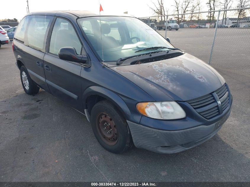 2007 Dodge Caravan Se VIN: 1D4GP25B67B154164 Lot: 38330474