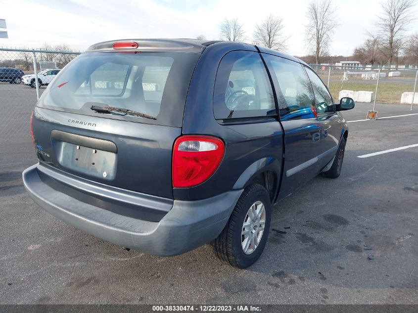 2007 Dodge Caravan Se VIN: 1D4GP25B67B154164 Lot: 38330474