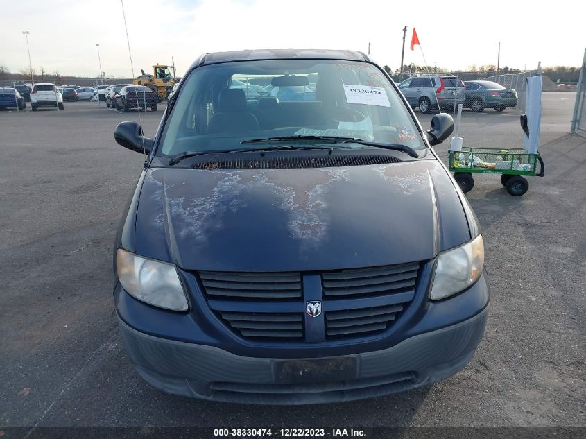 2007 Dodge Caravan Se VIN: 1D4GP25B67B154164 Lot: 38330474