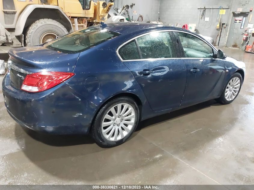 2011 Buick Regal Cxl Russelsheim VIN: W04GR5EC6B1002444 Lot: 38330621