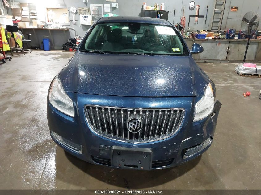 2011 Buick Regal Cxl Russelsheim VIN: W04GR5EC6B1002444 Lot: 38330621