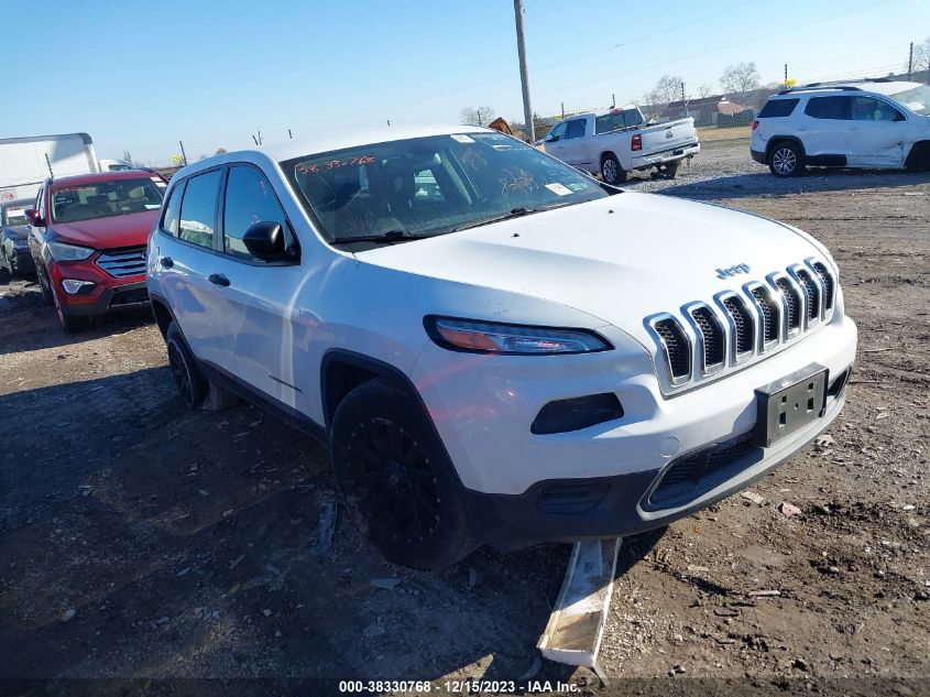 2014 Jeep Cherokee Sport VIN: 1C4PJMAB4EW141354 Lot: 40909270