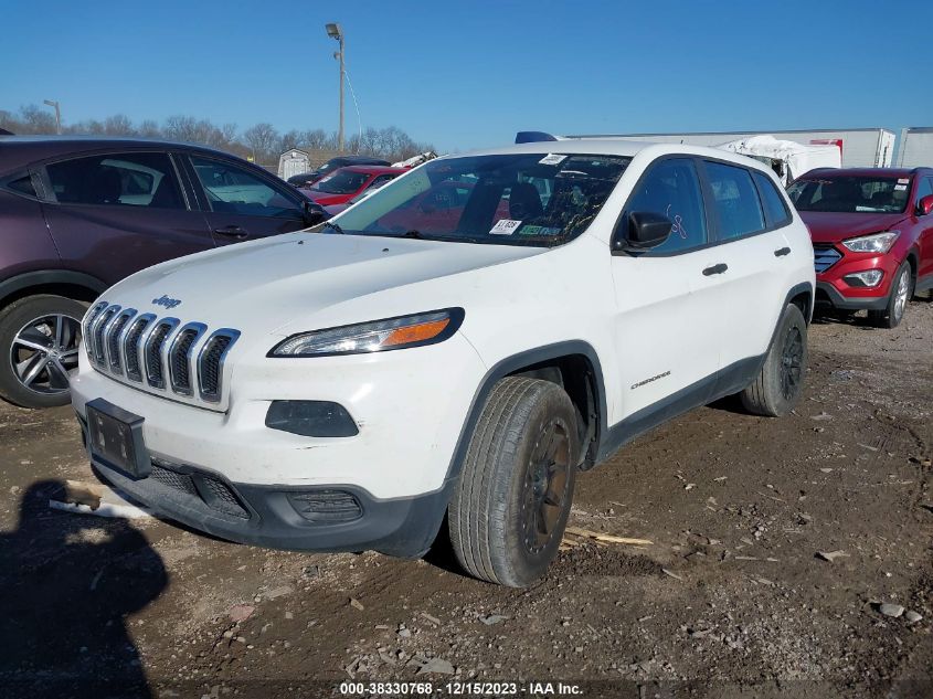 2014 Jeep Cherokee Sport VIN: 1C4PJMAB4EW141354 Lot: 40909270