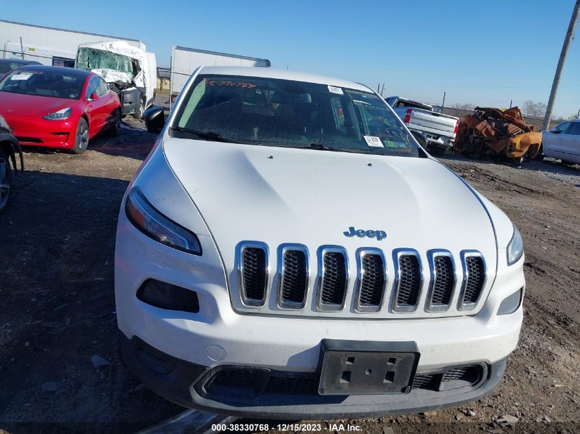 2014 Jeep Cherokee Sport VIN: 1C4PJMAB4EW141354 Lot: 40909270