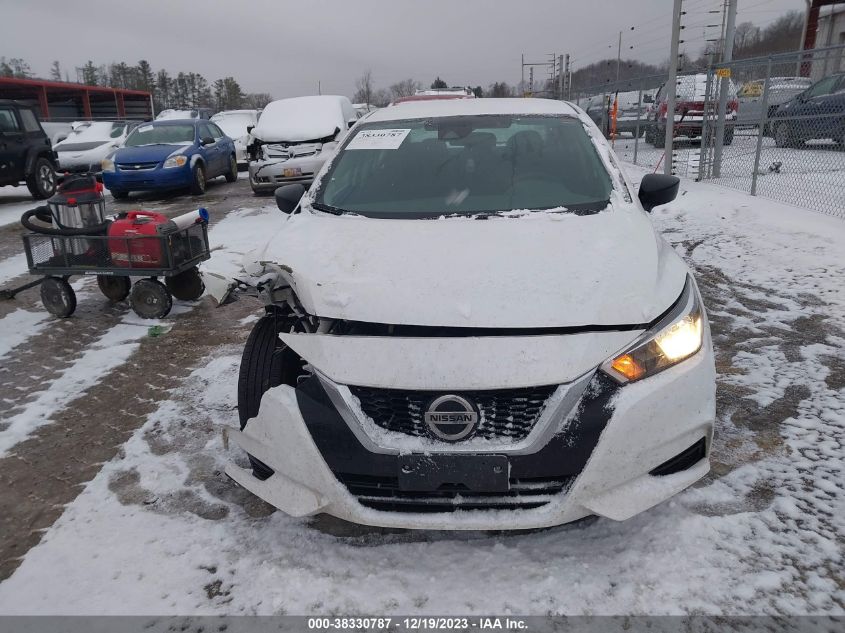 2021 Nissan Versa S Xtronic Cvt VIN: 3N1CN8DV4ML891795 Lot: 38330787