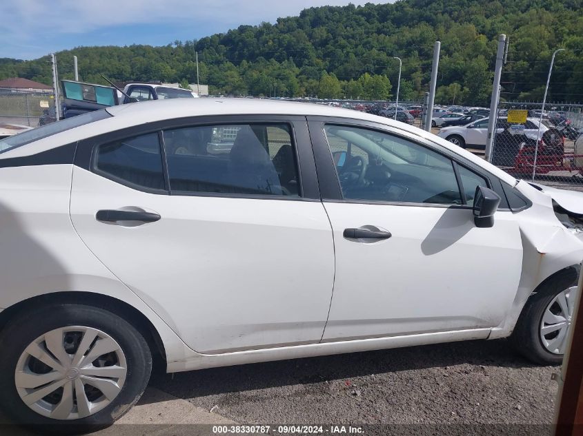 2021 Nissan Versa S Xtronic Cvt VIN: 3N1CN8DV4ML891795 Lot: 38330787