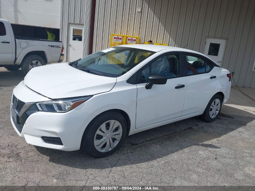 2021 Nissan Versa S Xtronic Cvt VIN: 3N1CN8DV4ML891795 Lot: 38330787