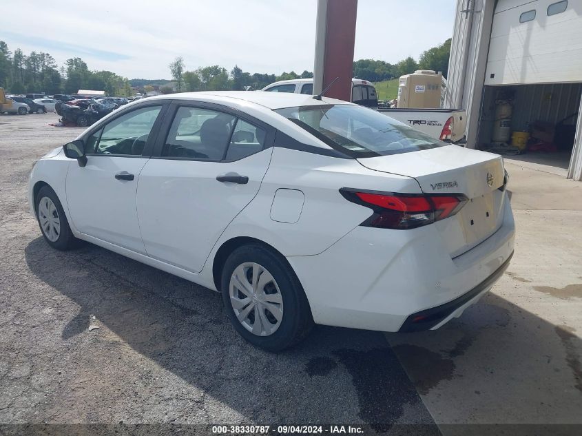 2021 Nissan Versa S Xtronic Cvt VIN: 3N1CN8DV4ML891795 Lot: 38330787