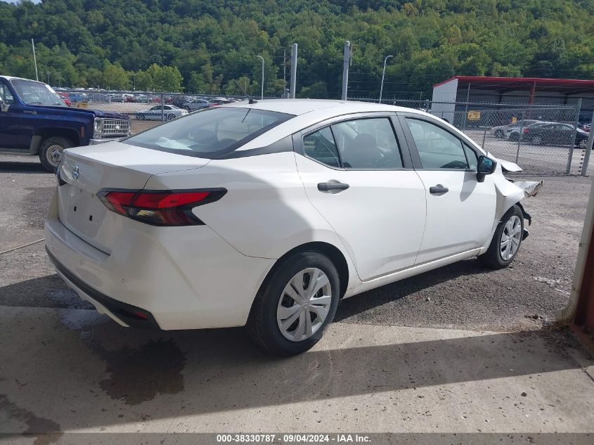 2021 Nissan Versa S Xtronic Cvt VIN: 3N1CN8DV4ML891795 Lot: 38330787