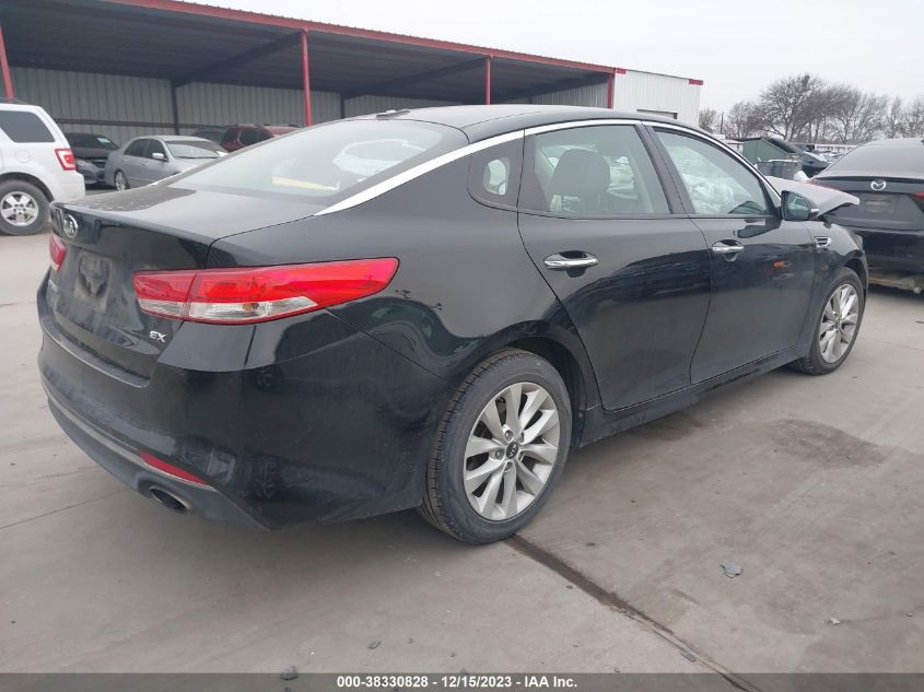 2016 Kia Optima Ex VIN: 5XXGU4L35GG052815 Lot: 38330828