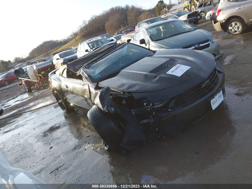 2021 Chevrolet Camaro Rwd Lt1 VIN: 1G1FF3D70M0138833 Lot: 38330856