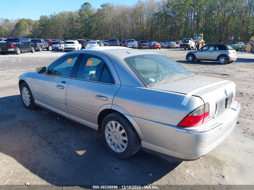 2005 Lincoln Ls V6 VIN: 1LNHM86S45Y625763 Lot: 38330896