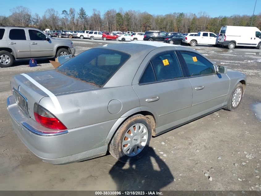 2005 Lincoln Ls V6 VIN: 1LNHM86S45Y625763 Lot: 38330896