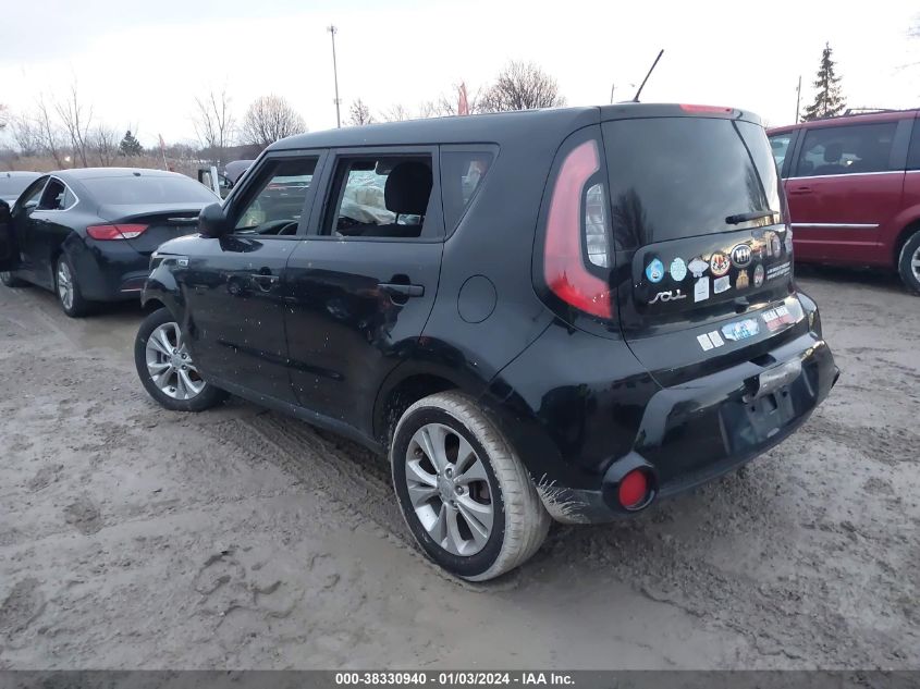 2016 Kia Soul + VIN: KNDJP3A59G7268526 Lot: 38330940