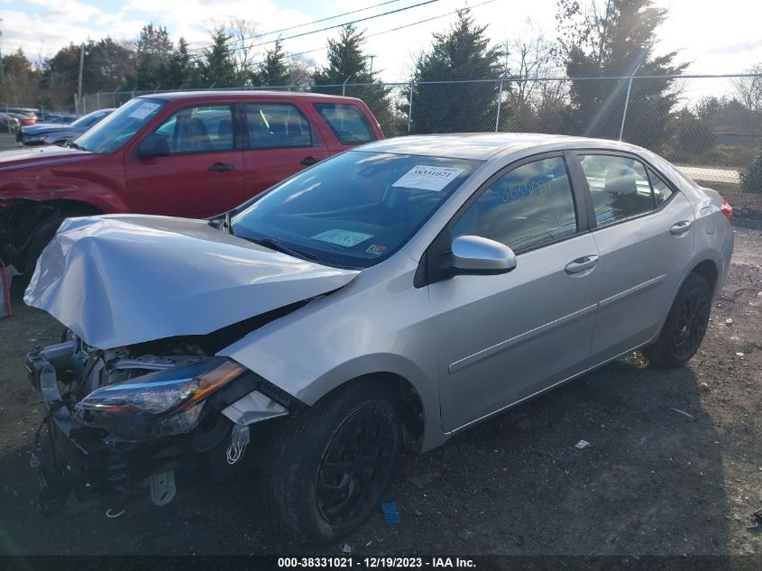 2017 Toyota Corolla Le VIN: 2T1BURHE5HC777695 Lot: 38331021