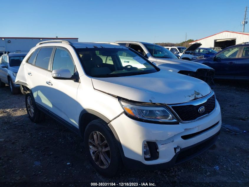 5XYKT4A75FG612880 2015 Kia Sorento Lx V6