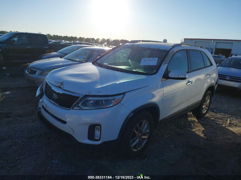 5XYKT4A75FG612880 2015 Kia Sorento Lx V6