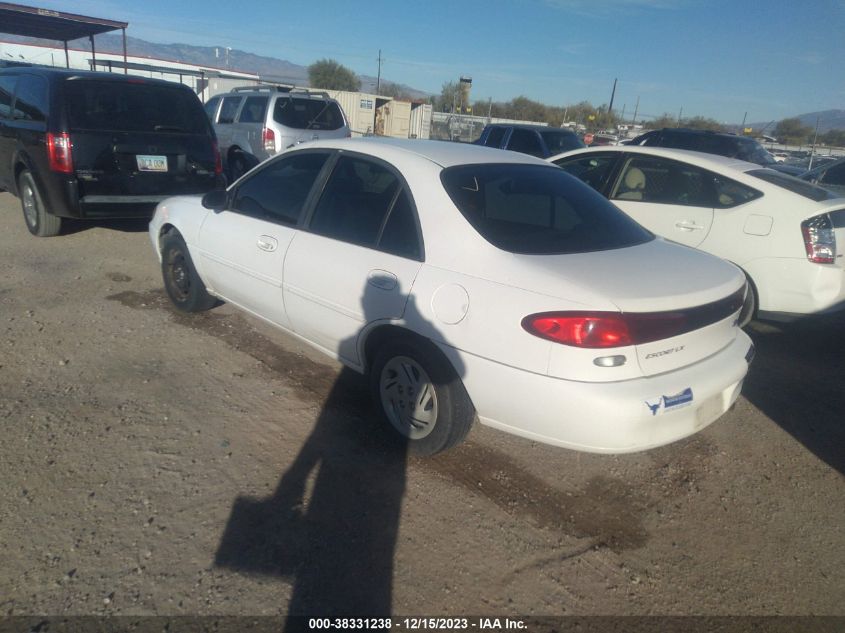 1997 Ford Escort Lx VIN: 1FALP13P8VW366628 Lot: 38331238