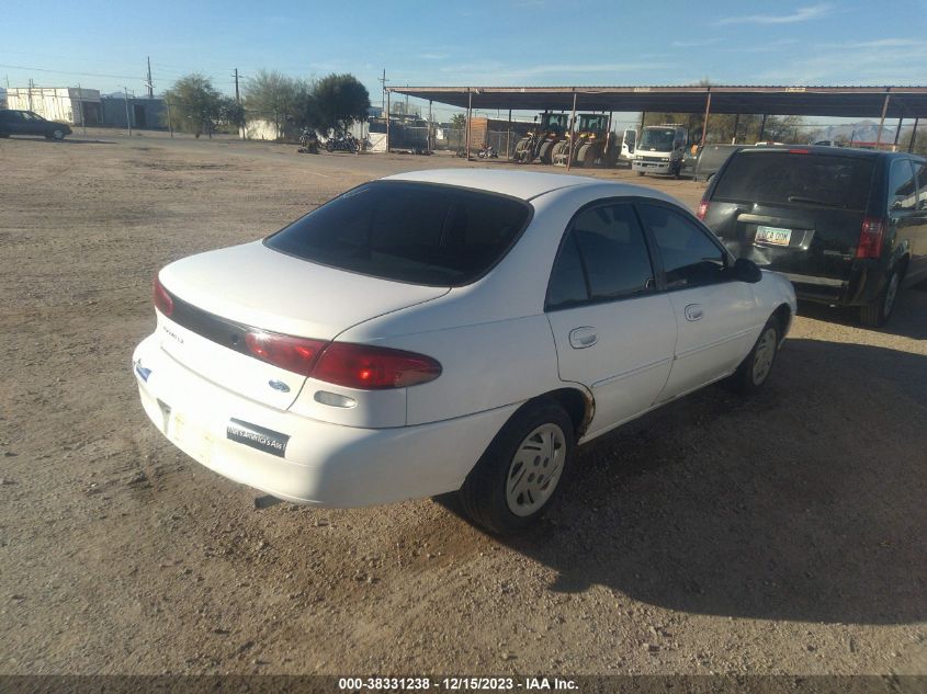 1997 Ford Escort Lx VIN: 1FALP13P8VW366628 Lot: 38331238