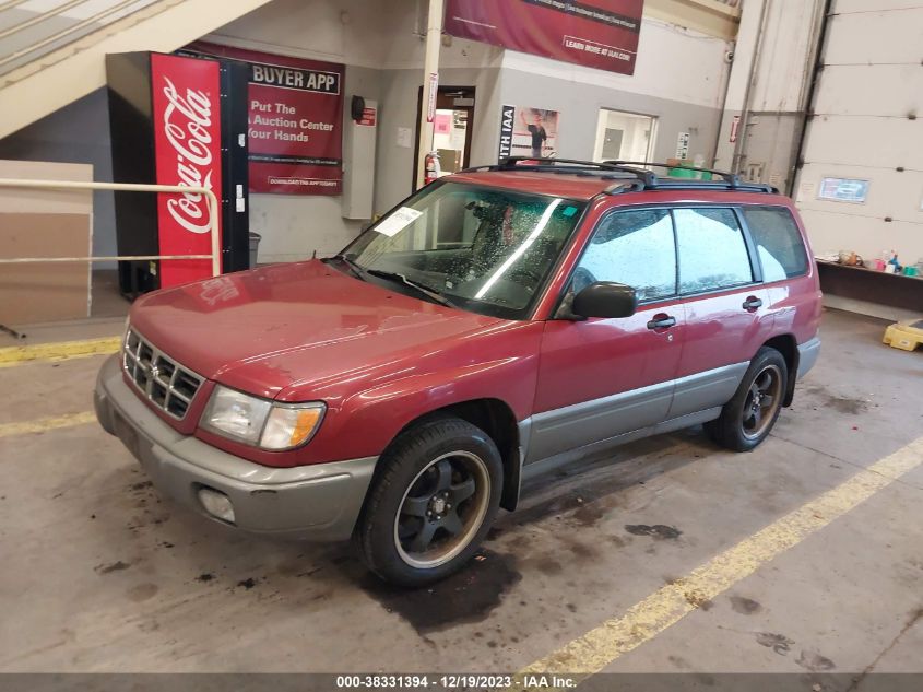 1998 Subaru Forester S VIN: JF1SF6559WG703973 Lot: 38331394