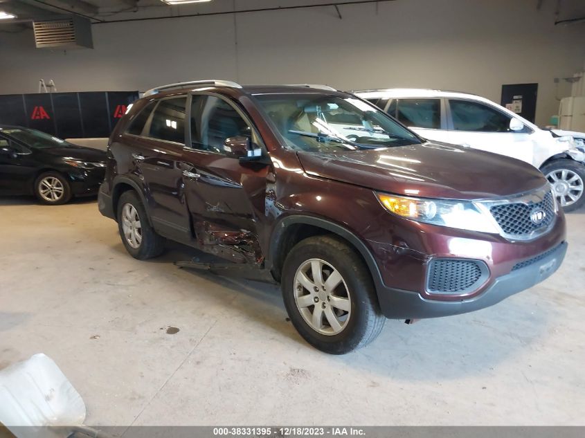 2013 Kia Sorento Lx V6 VIN: 5XYKT4A20DG378570 Lot: 38331395