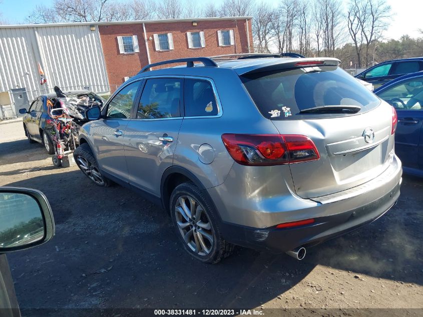 2013 Mazda Cx-9 Grand Touring VIN: JM3TB3DV6D0416923 Lot: 38331481