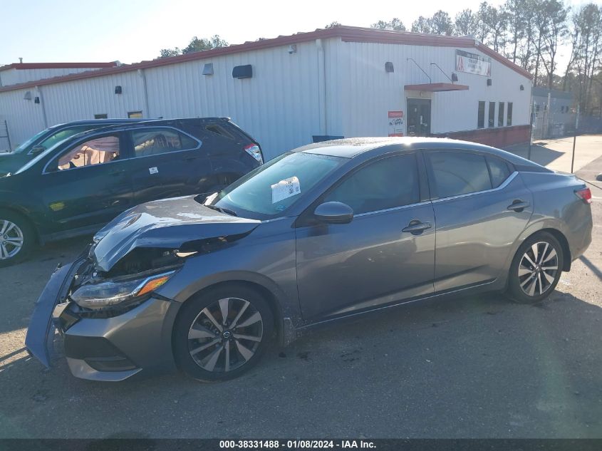 2020 Nissan Sentra Sv Xtronic Cvt VIN: 3N1AB8CV3LY246073 Lot: 38331488