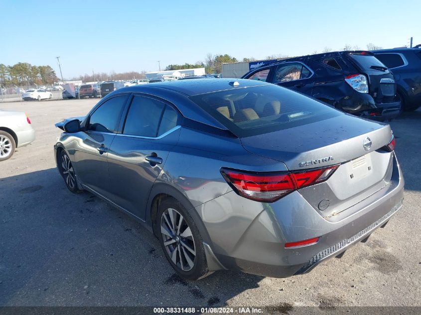 2020 Nissan Sentra Sv Xtronic Cvt VIN: 3N1AB8CV3LY246073 Lot: 38331488