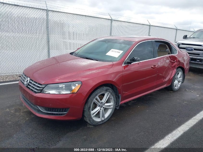 2015 Volkswagen Passat 2.0L Tdi Se VIN: 1VWBV7A33FC048852 Lot: 38331588