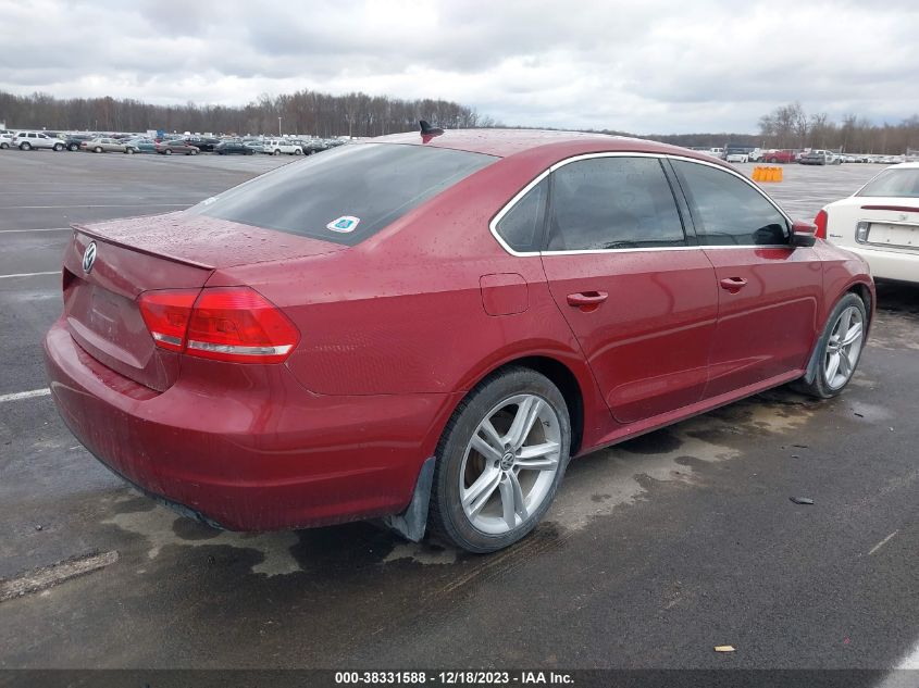 2015 Volkswagen Passat 2.0L Tdi Se VIN: 1VWBV7A33FC048852 Lot: 38331588