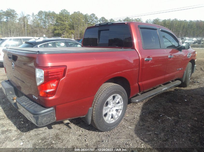 2017 Nissan Titan Sv VIN: 1N6AA1EK0HN546455 Lot: 38331707