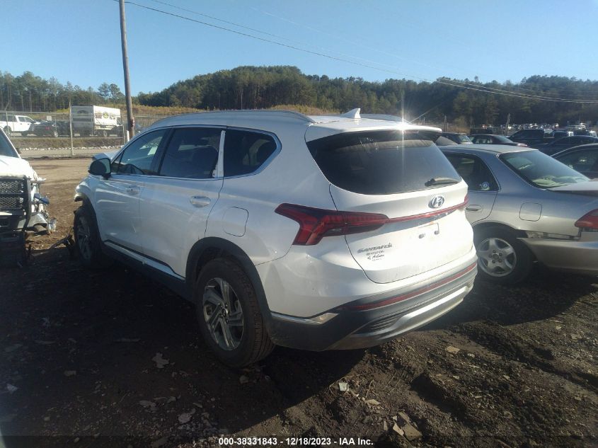 2021 Hyundai Santa Fe Sel VIN: 5NMS24AJ5MH340722 Lot: 38331843