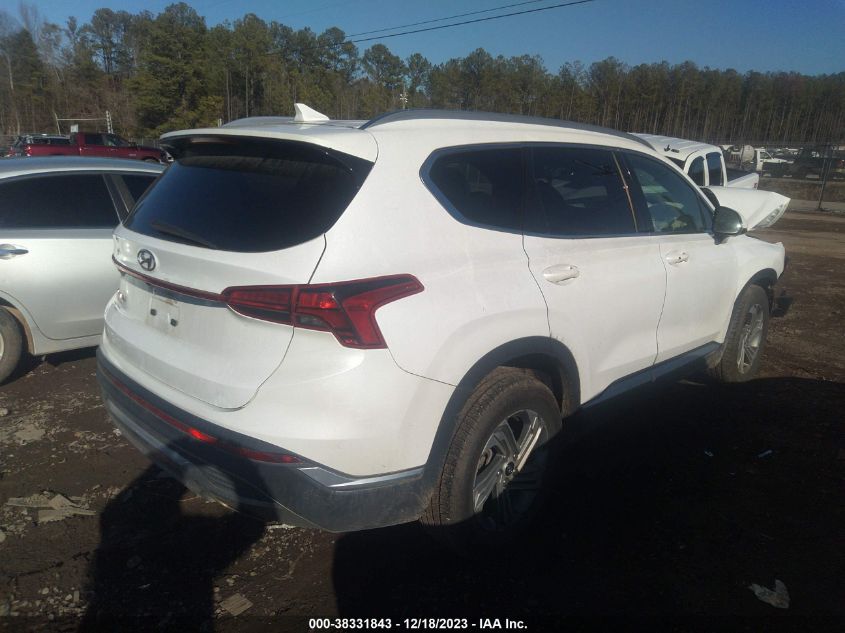 2021 Hyundai Santa Fe Sel VIN: 5NMS24AJ5MH340722 Lot: 38331843