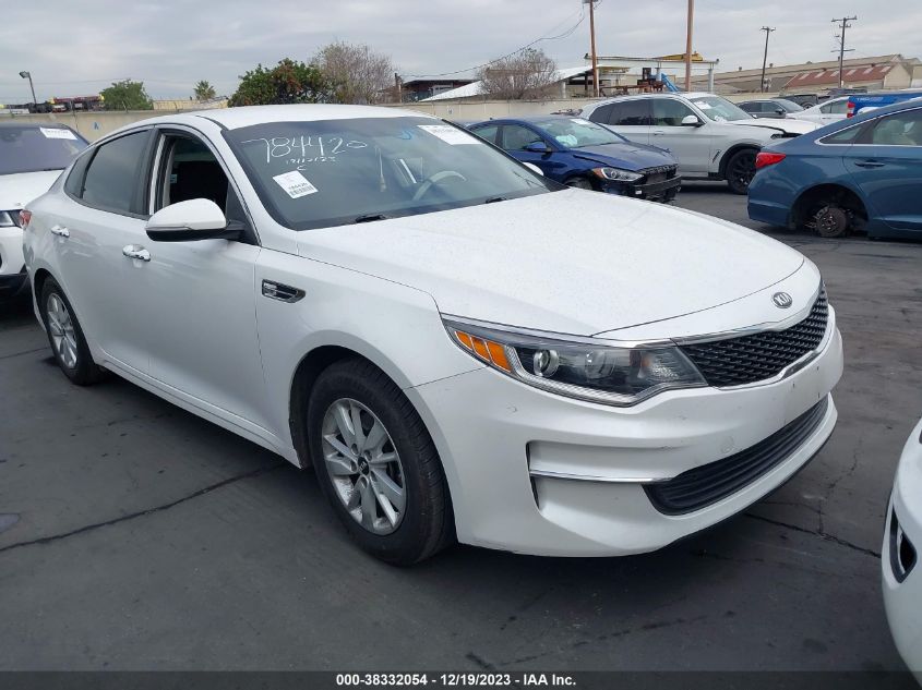 2018 Kia Optima Lx VIN: KNAGT4L30J5205791 Lot: 38332054