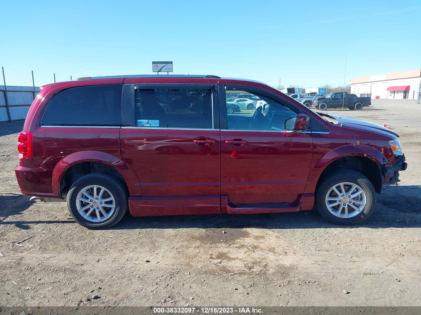 2018 Dodge Grand Caravan Sxt VIN: 2C7WDGCGXJR218778 Lot: 38332097