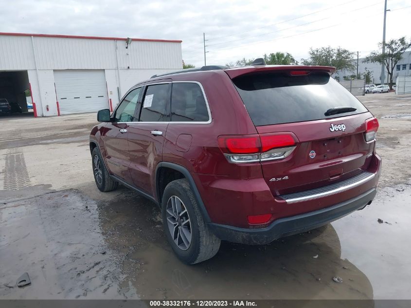 2020 Jeep Grand Cherokee Limited 4X4 VIN: 1C4RJFBG2LC436370 Lot: 38332176