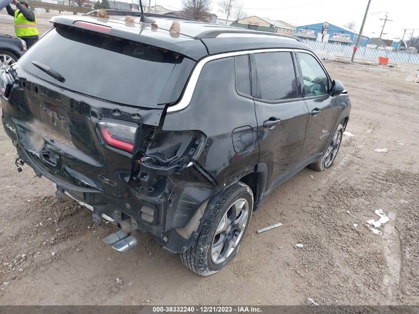 2018 Jeep Compass Limited 4X4 VIN: 3C4NJDCB2JT340813 Lot: 38332240