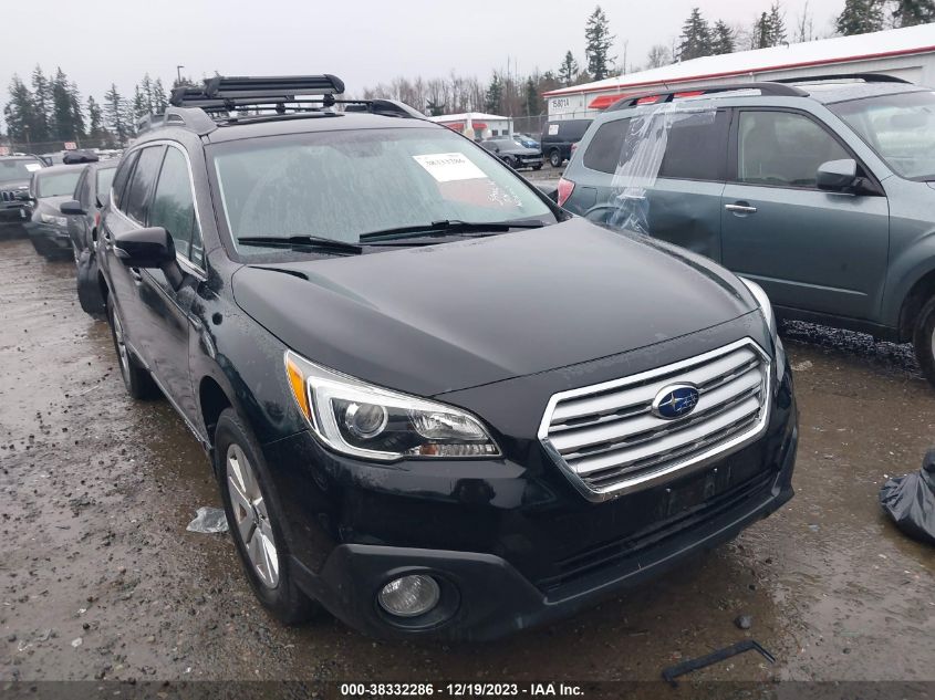 2016 Subaru Outback 2.5I Premium VIN: 4S4BSAHC9G3231233 Lot: 38332286