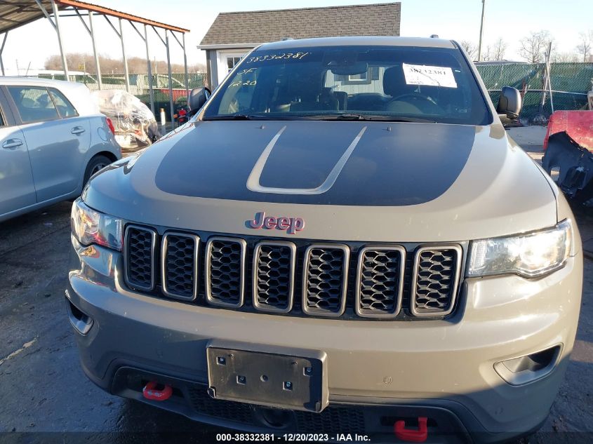 2020 Jeep Grand Cherokee Trailhawk 4X4 VIN: 1C4RJFLG0LC377575 Lot: 38332381