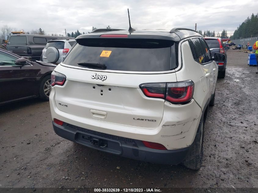 2020 Jeep Compass Limited 4X4 VIN: 3C4NJDCB2LT127766 Lot: 38332639